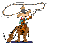 cowboy avec grand lasso