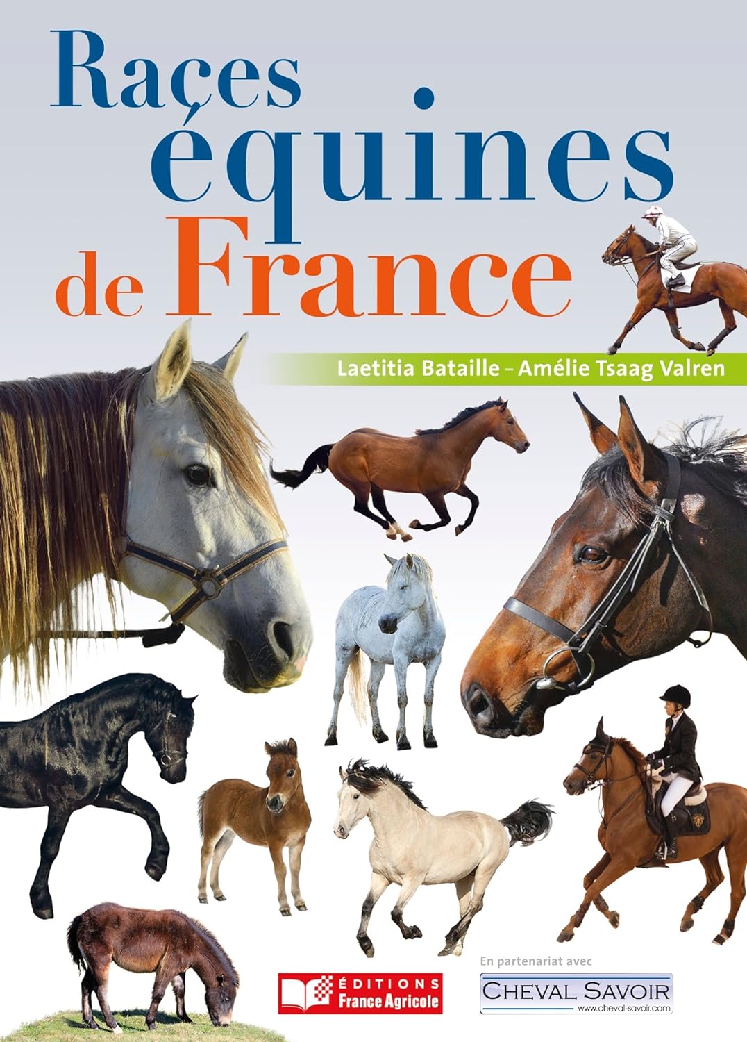 Races équines de France, chevaux, poneys et ânes livre races équines de France
