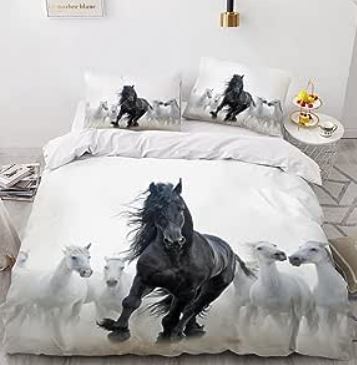 parure de lit cheval frison parure cheval frison
