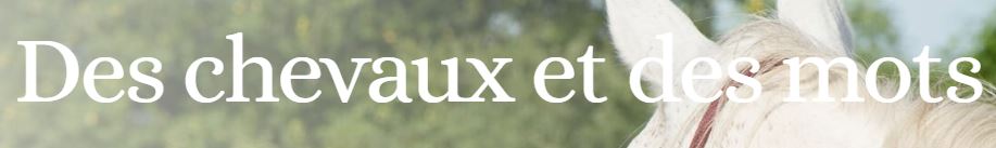 des chevaux et des mots