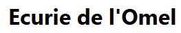 ecurie omel pension pour chevaux dans l'orne